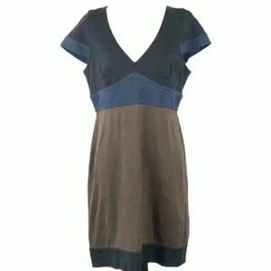 BcbgMaxAzira dress size 12P pencil zip back career